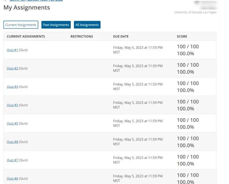 my-assignments